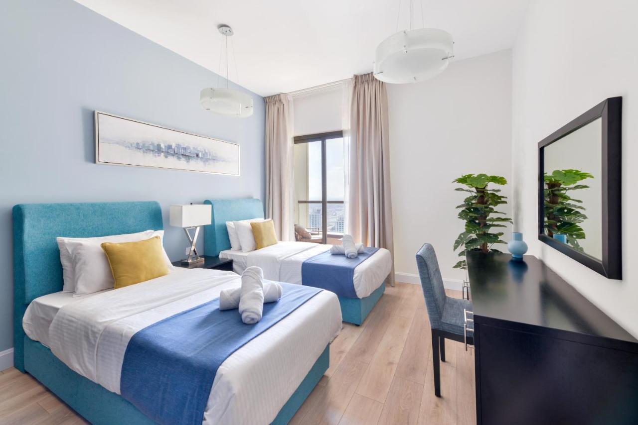 Luxury Jbr Shams - Marina View - Free 5 Star Beach Resorts Access! Dubai Esterno foto