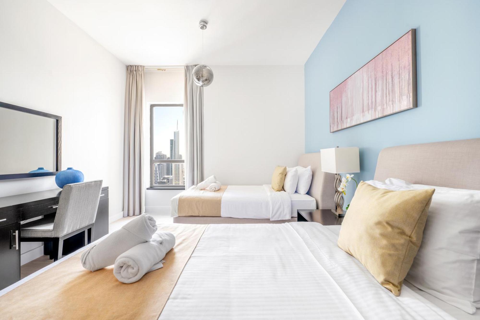 Luxury Jbr Shams - Marina View - Free 5 Star Beach Resorts Access! Dubai Esterno foto